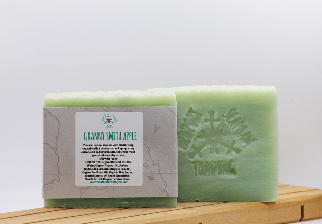 Grannysmith Apple Organic Handmade Soap Bar