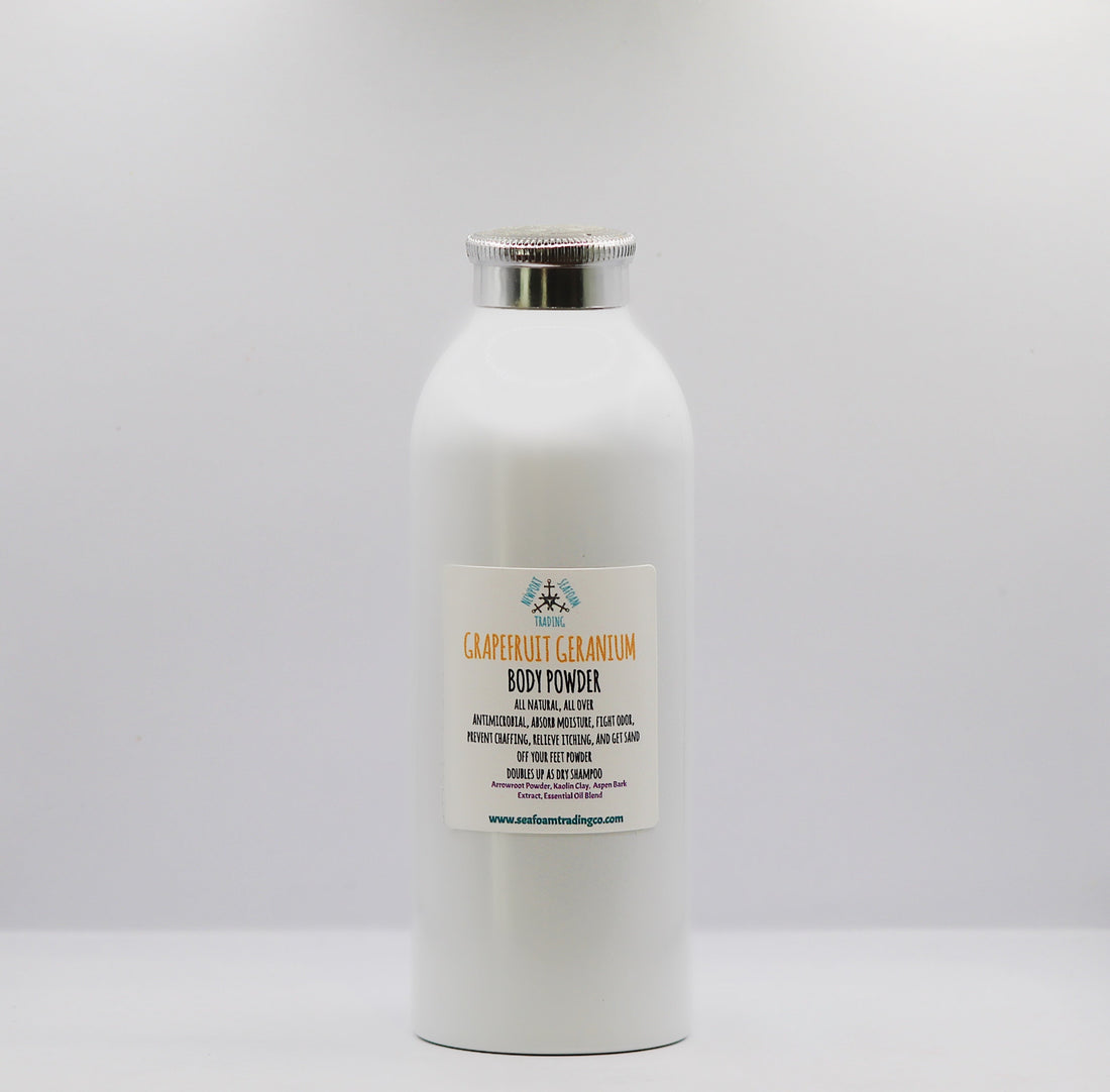 Grapefruit Geranium Natural Body Powder