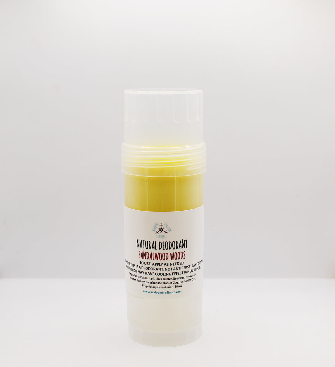 Sandalwood Woods- sandalwood, nag champa, vanilla Natural Deodorant