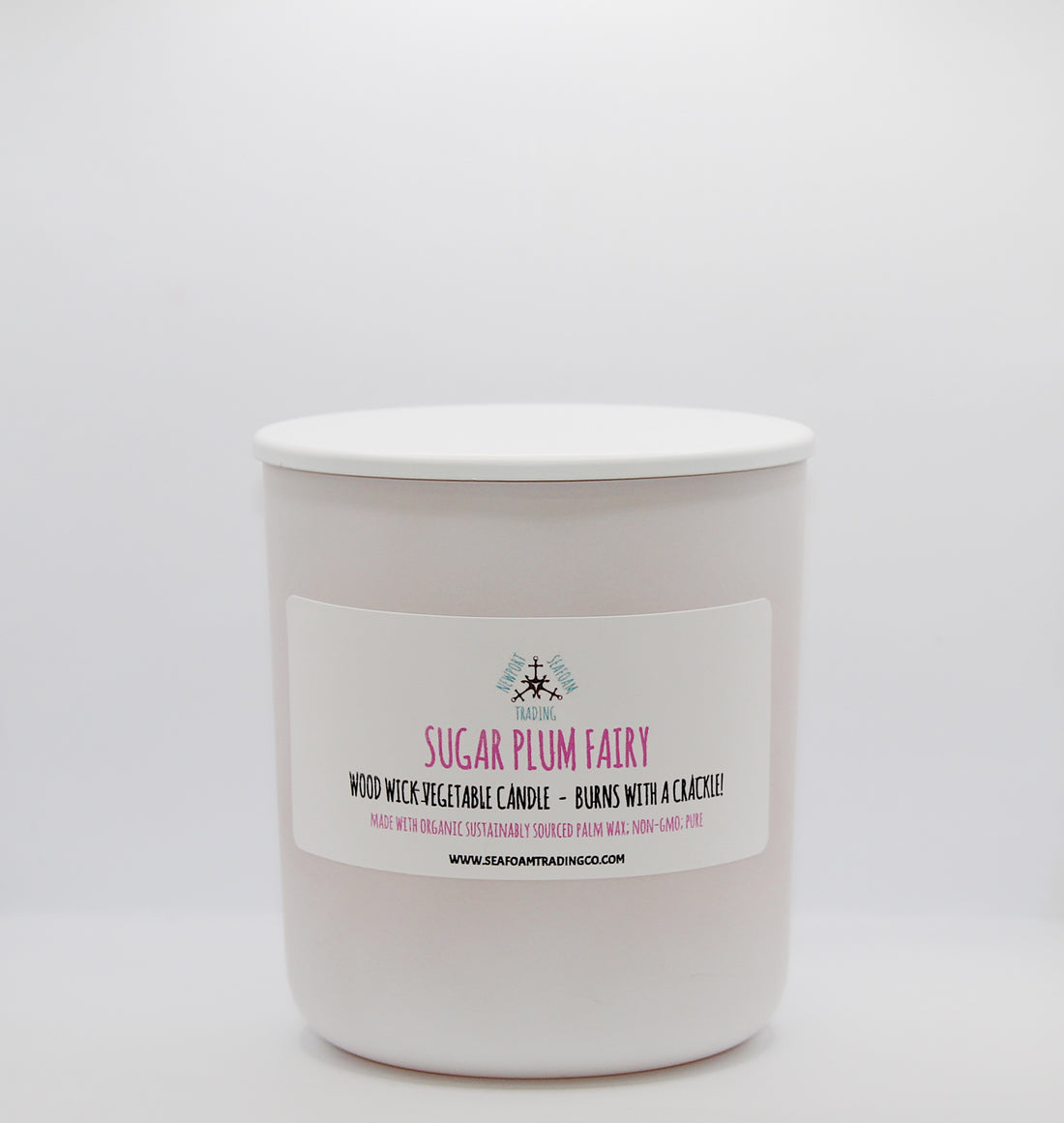 Sugar Plum  Organic Wood Wick Candle