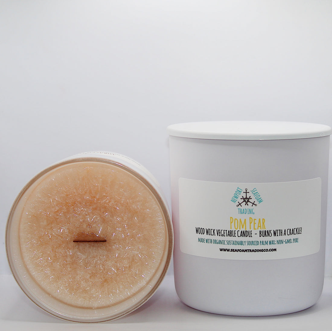 Pom Pear Organic Wood Wick Candle
