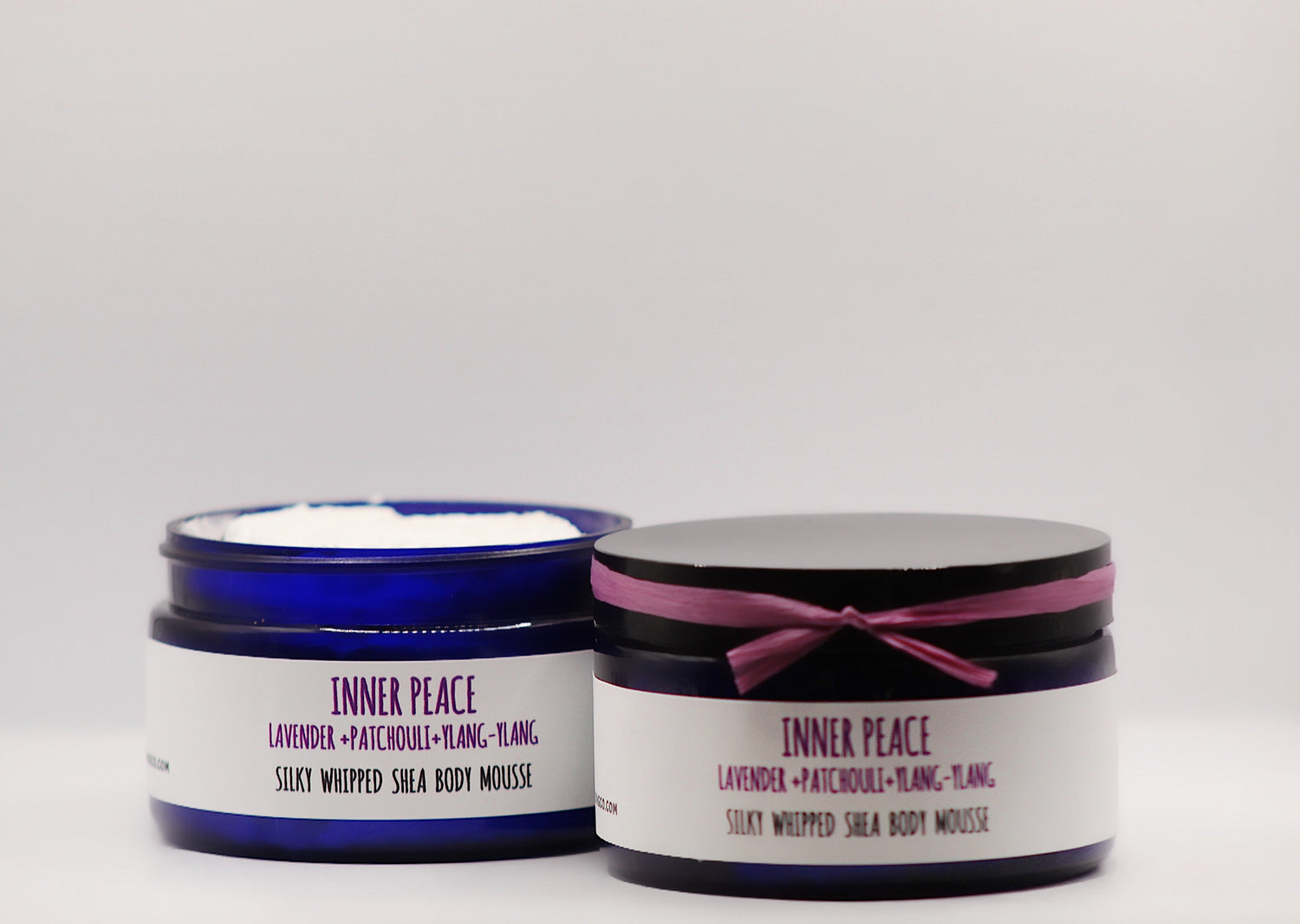 Inner Peace - Lavender, Patchouli, Ylang-Ylang Organic Handmade Silky Whipped Shea Butter Mousse