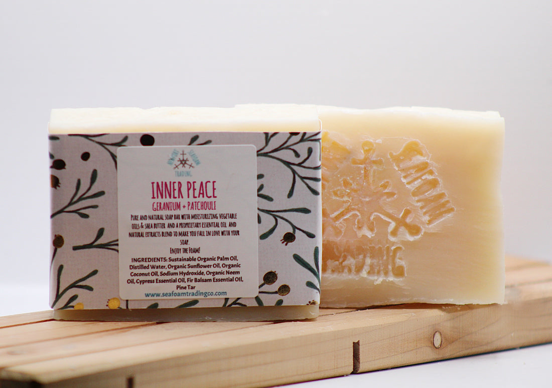 Inner Peace Organic Handmade Soap Bar