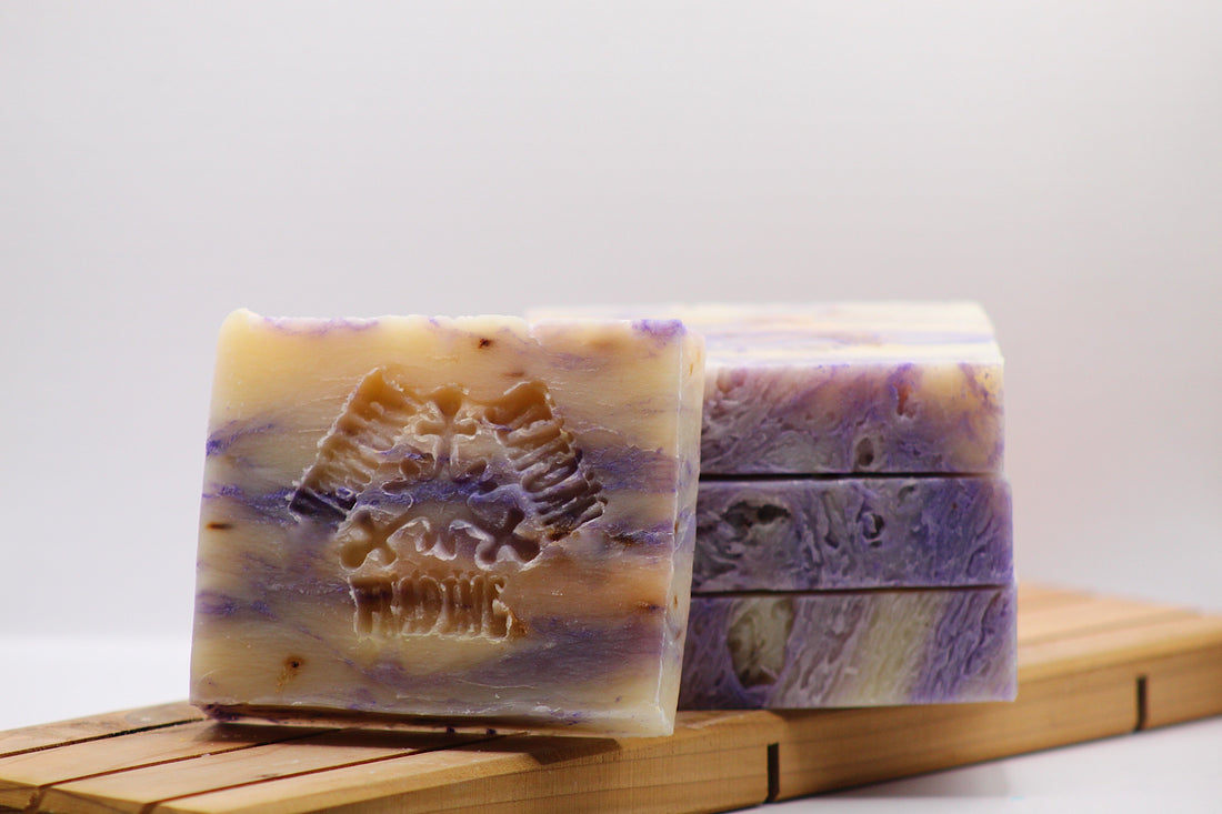 Lavender Flowers Organic Handmade Soap Bar