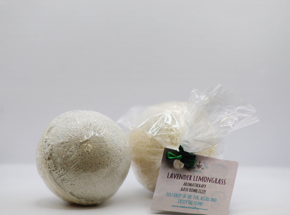 Lavender Lemongrass Bath Bomb Fizzy
