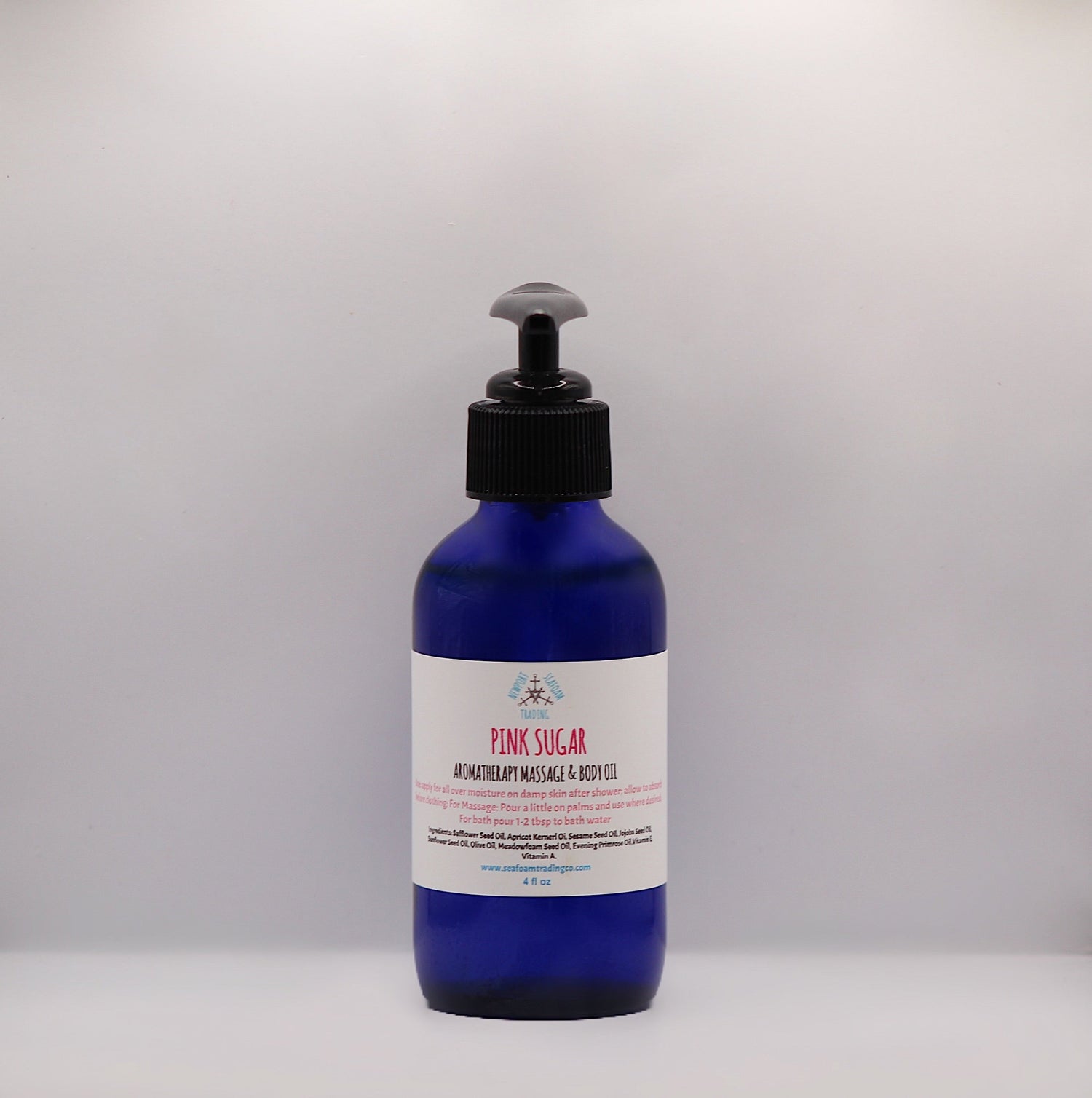 Pink Sugar Organic Handmade Massage and Body OIl