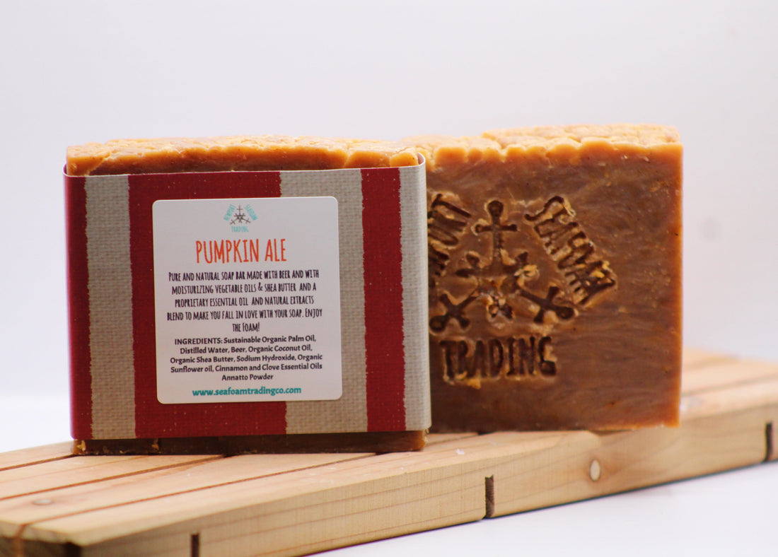 Pumpkin Ale Organic Handmade Soap Bar