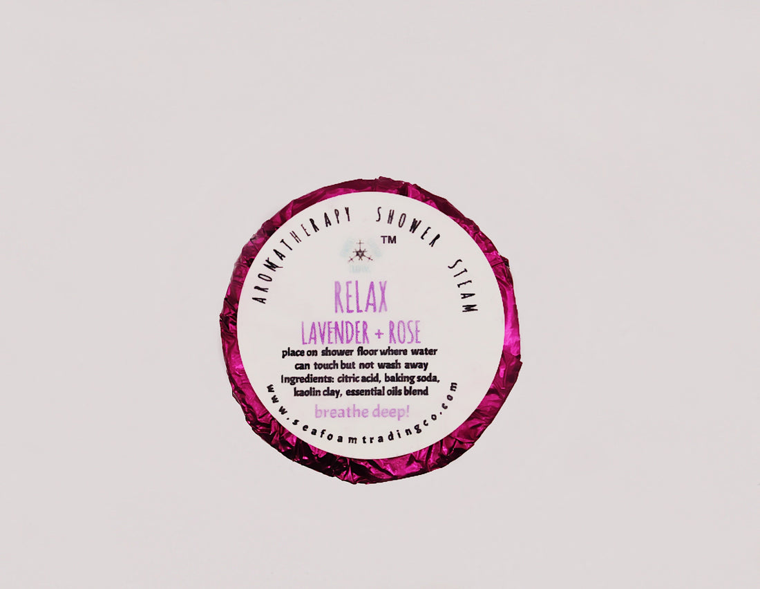 Relax Organic Handmade Shower Steam