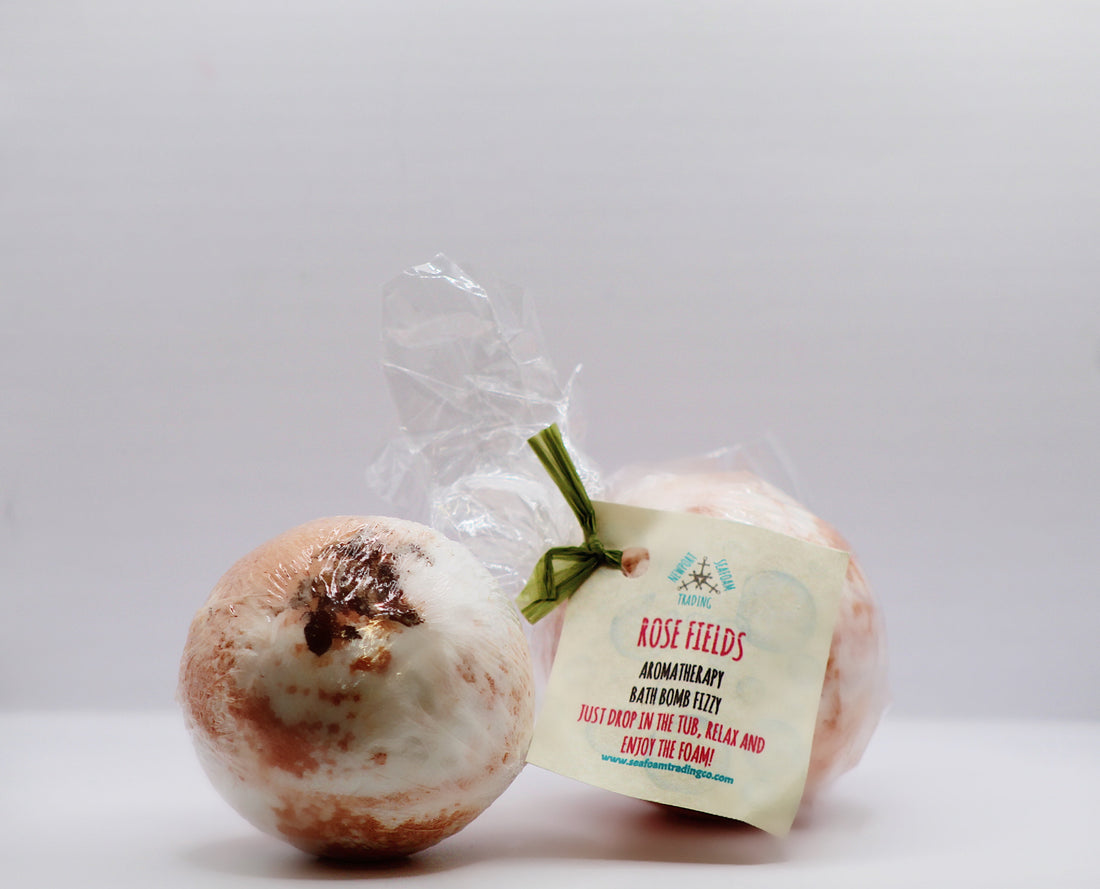 Rose Fields Organic Handmade Bath Bomb