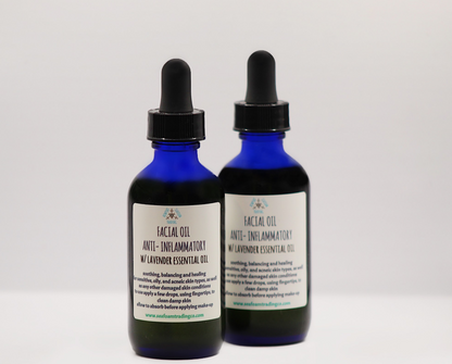 Anti-Inflammatory Organic Face Oil