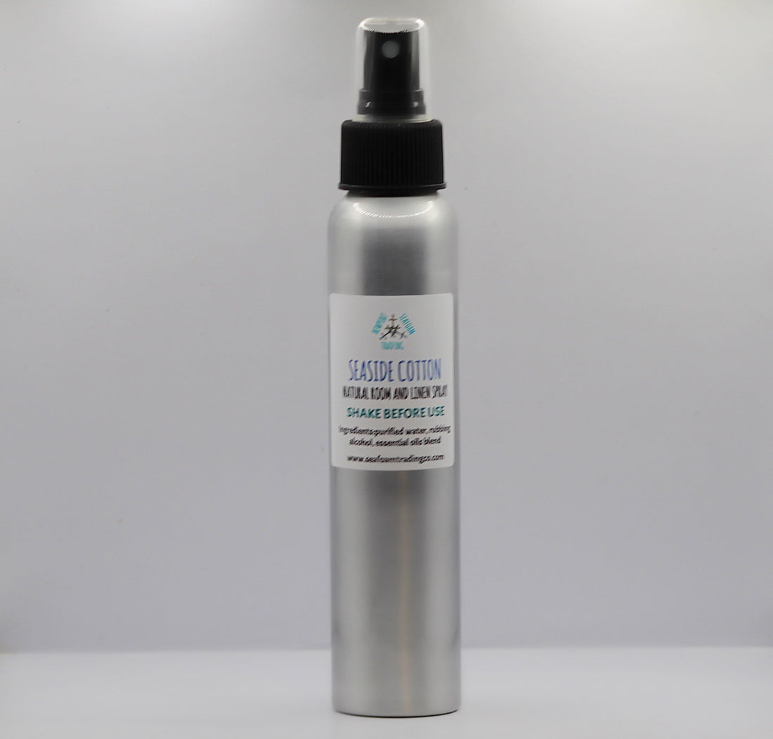 Seaside Cotton Natural Room and Linen Spray