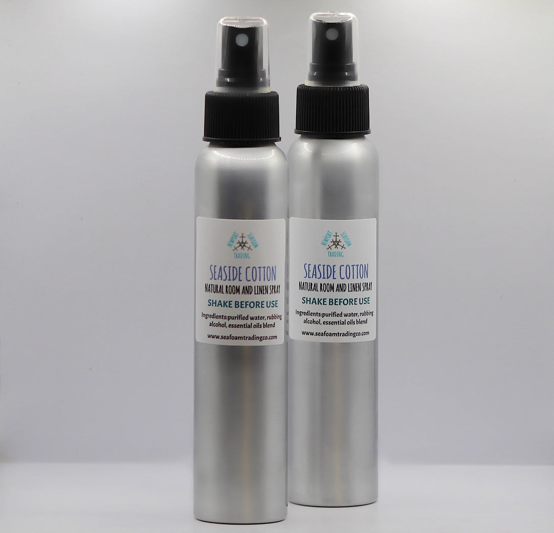 Seaside Cotton Natural Room and Linen Spray