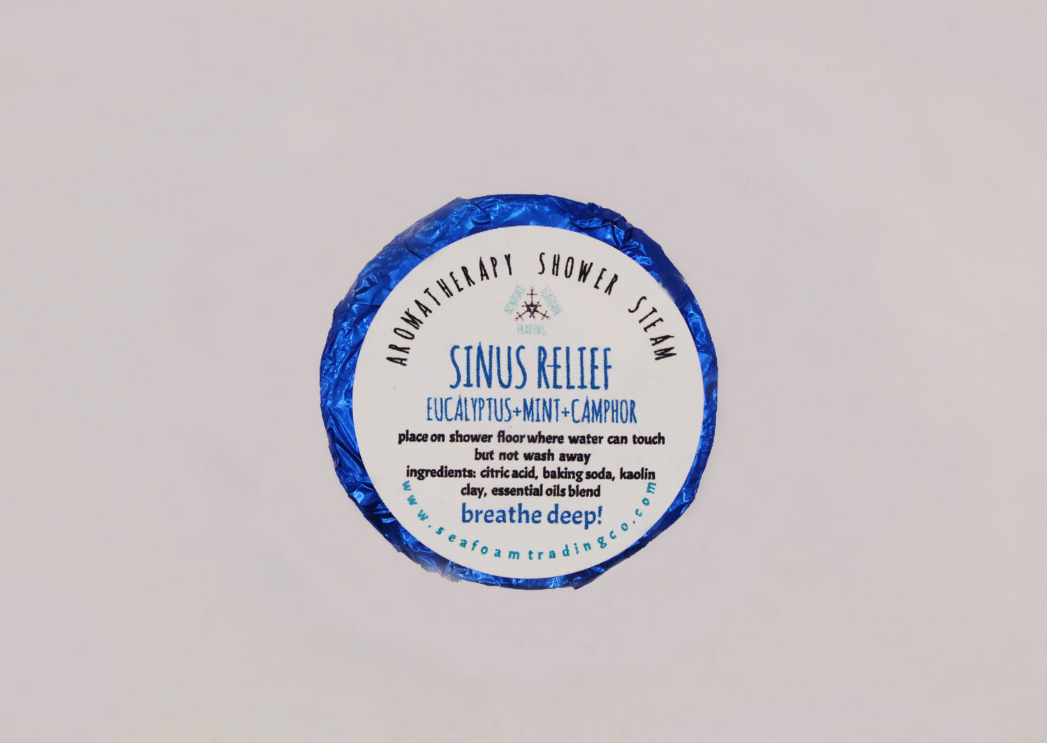 Sinus Relief Organic Handmade Shower Steam