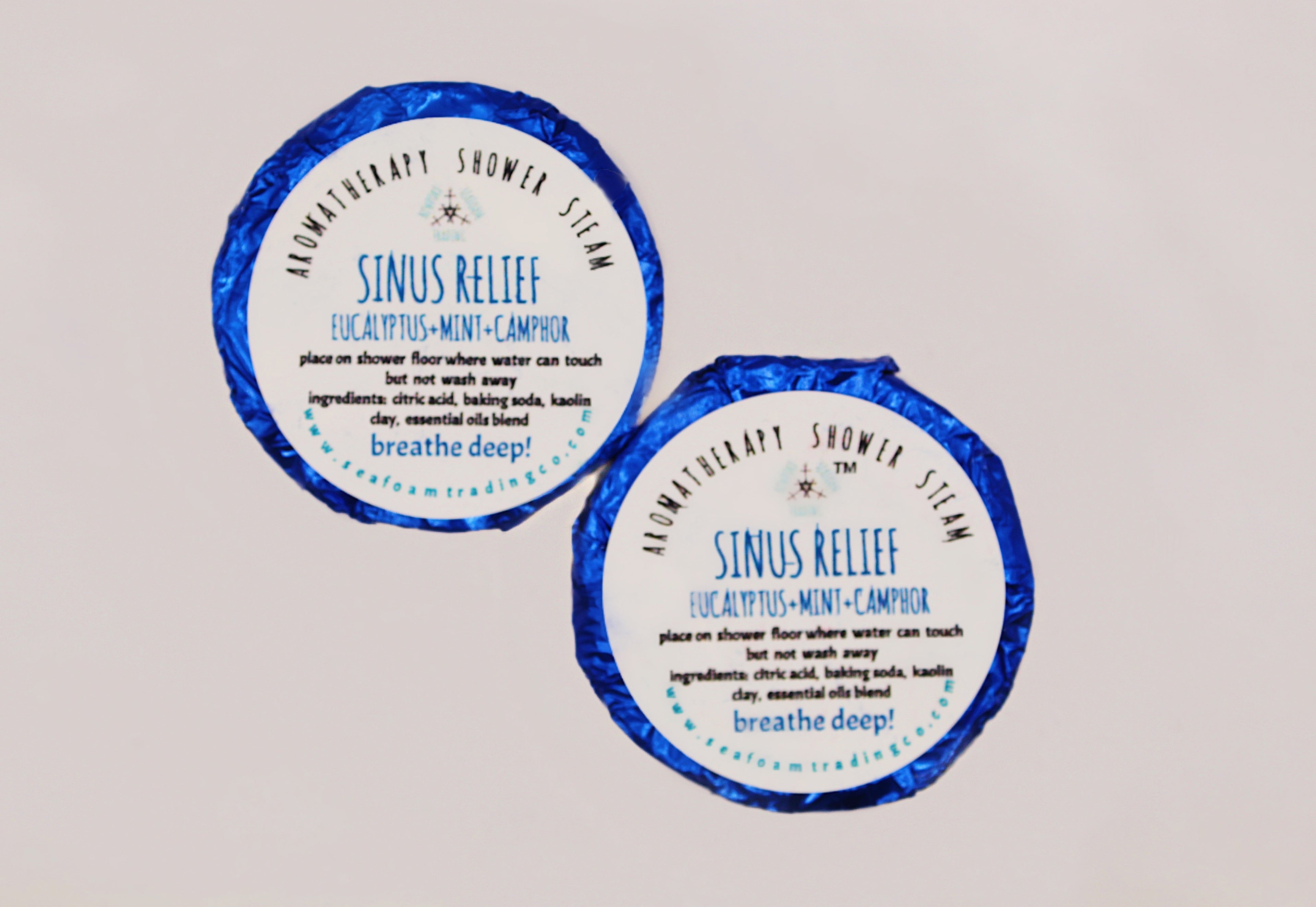 Sinus Relief Organic Handmade Shower Steam