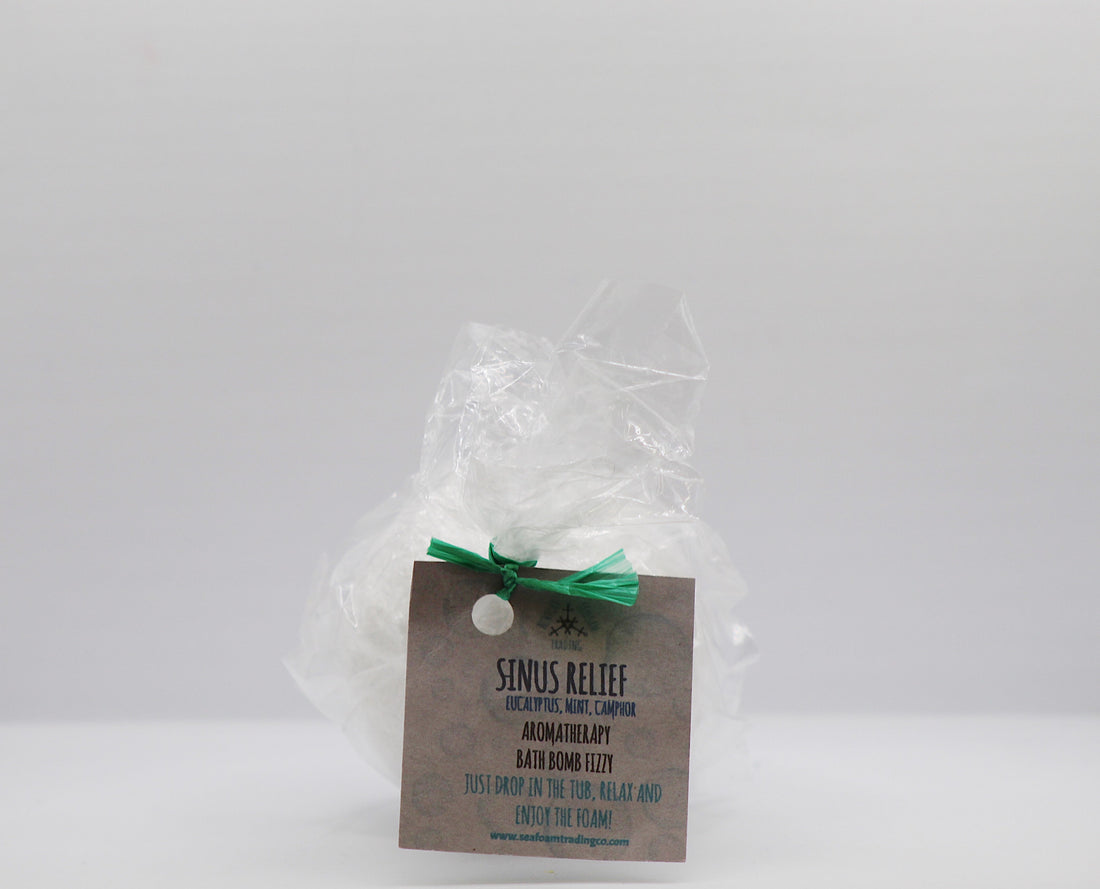 Sinus Relief Organic Handmade Bath Bomb