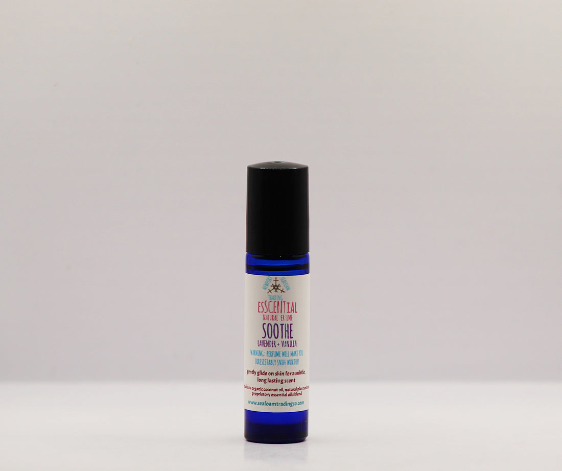 SOOTHE - lavender +vanilla EsSCENTial Organic Handmade Perfume