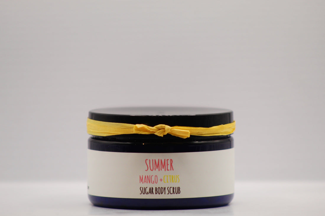 Summer - Mango Lemon Organic Handmade Sugar Scrub