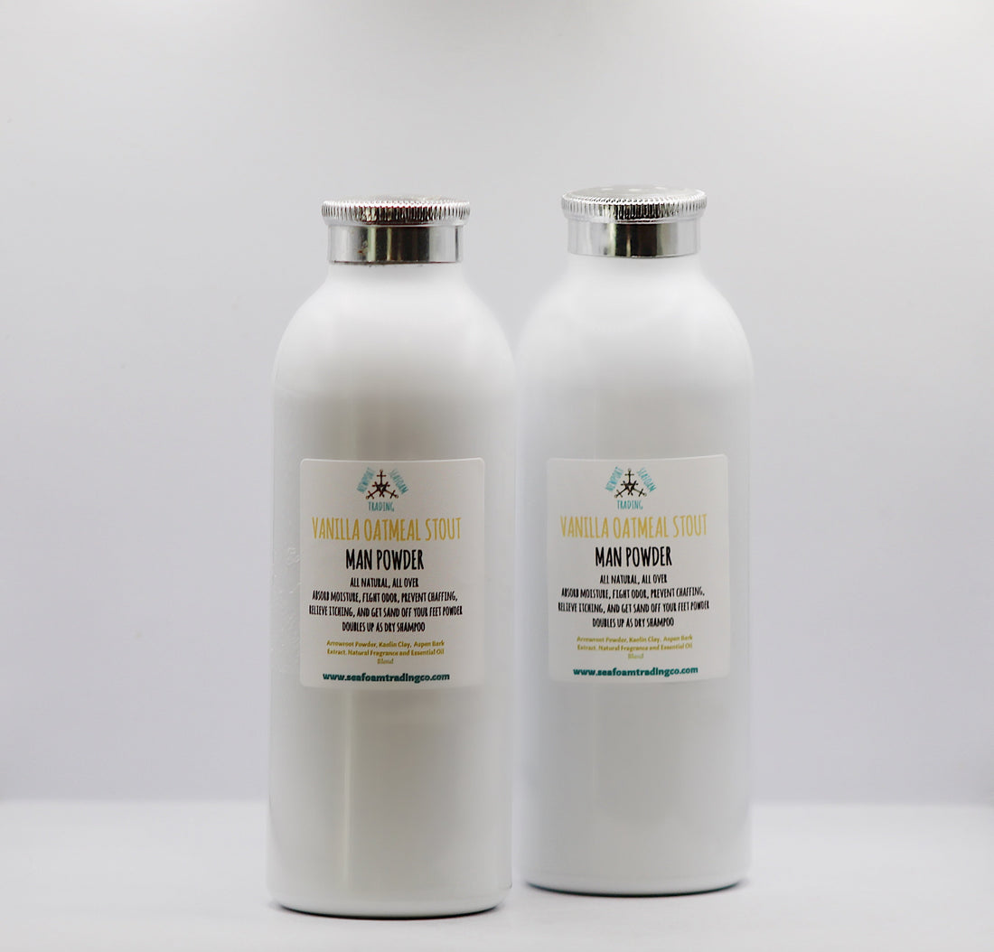 Vanilla Oatmeal Stout Organic Handmade Man Powder