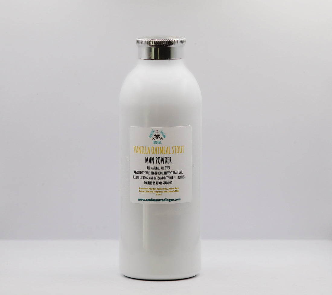 Vanilla Oatmeal Stout Organic Handmade Man Powder