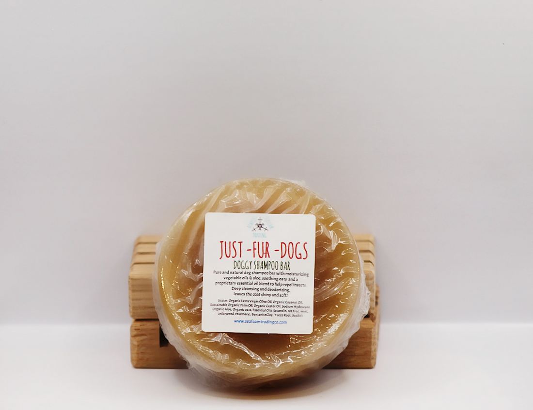 Organic Handmade Doggy Shampoo Bar