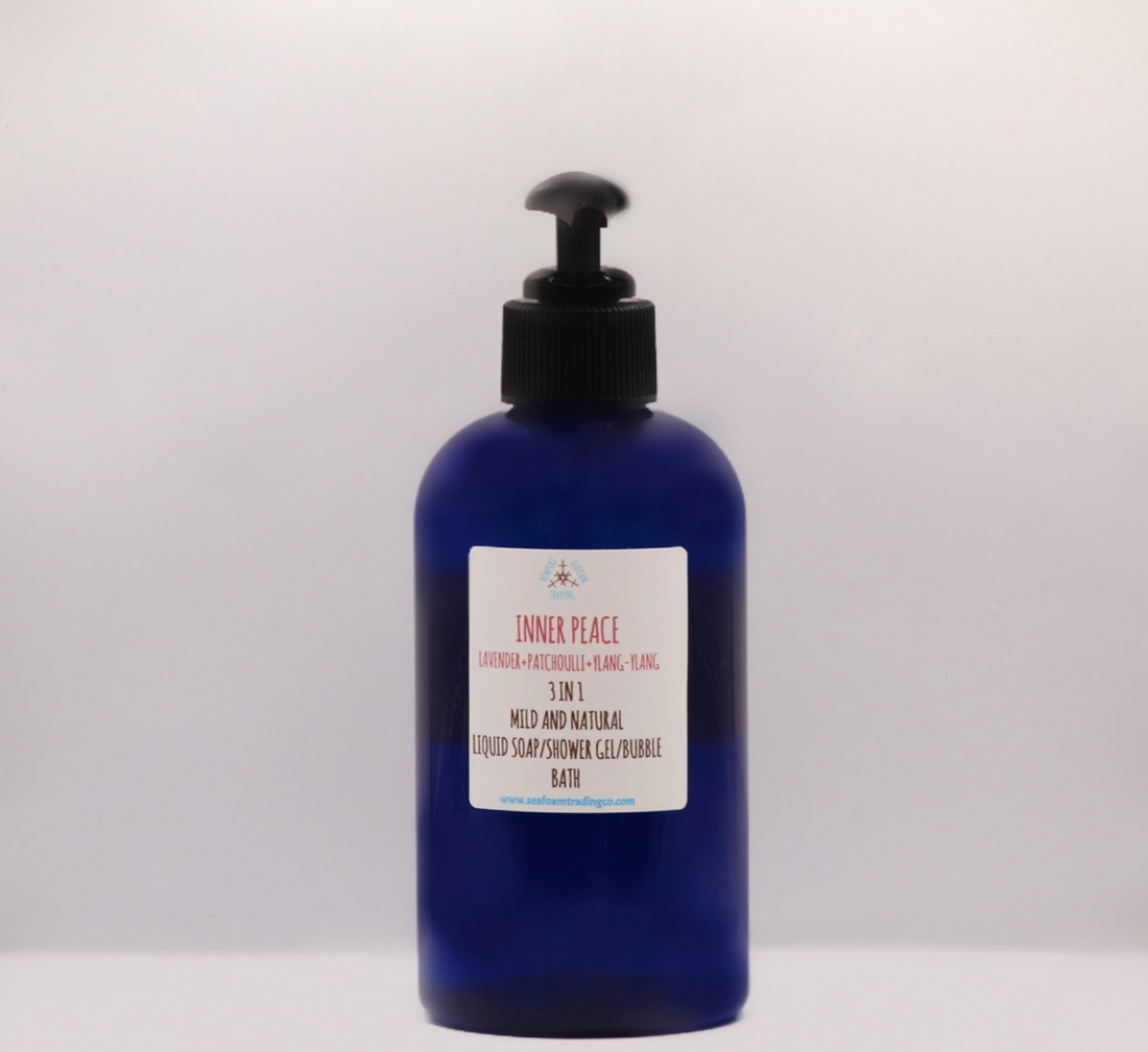 Inner Peace - Lavender, Patchoulli, Ylang Ylang Organic Liquid Soap