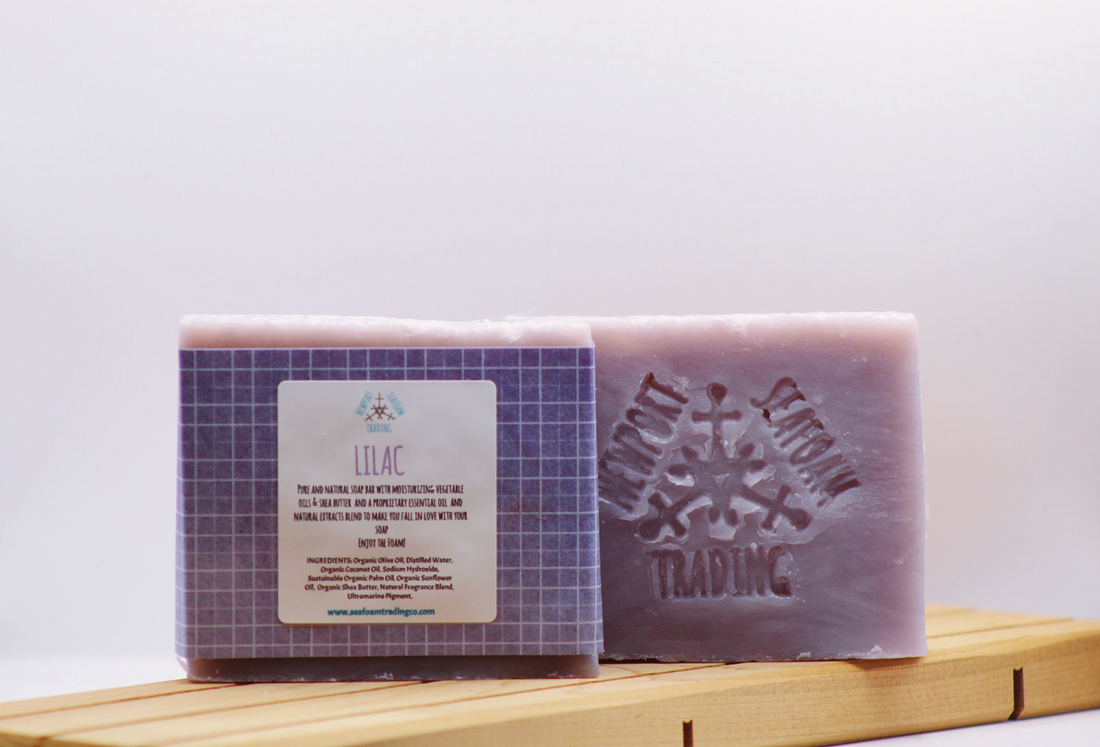 Lilac Organic Handmade Soap Bar