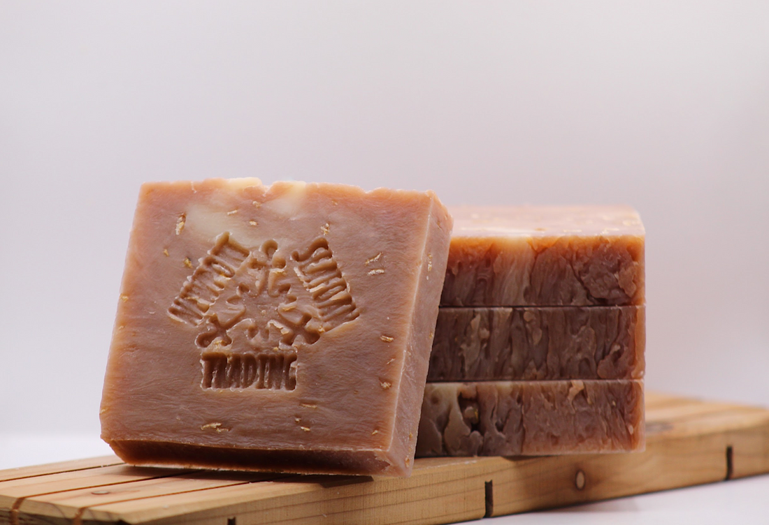 Oatmeal, Milk and Honey Organic Handmade Soap Bar