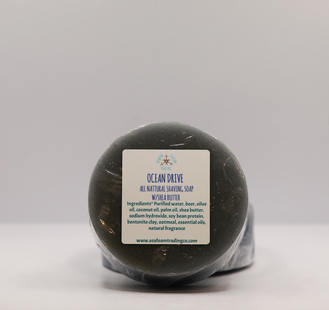 Ocean Drive Organic Handmade Shaving Soap