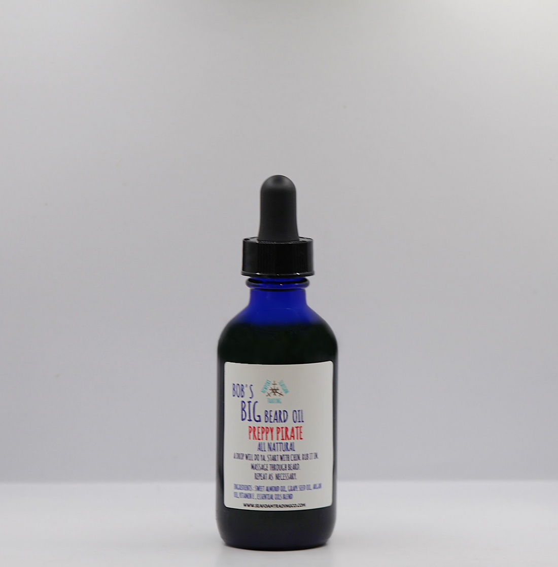 Preppy Pirate Organic Handmade Beard Oil