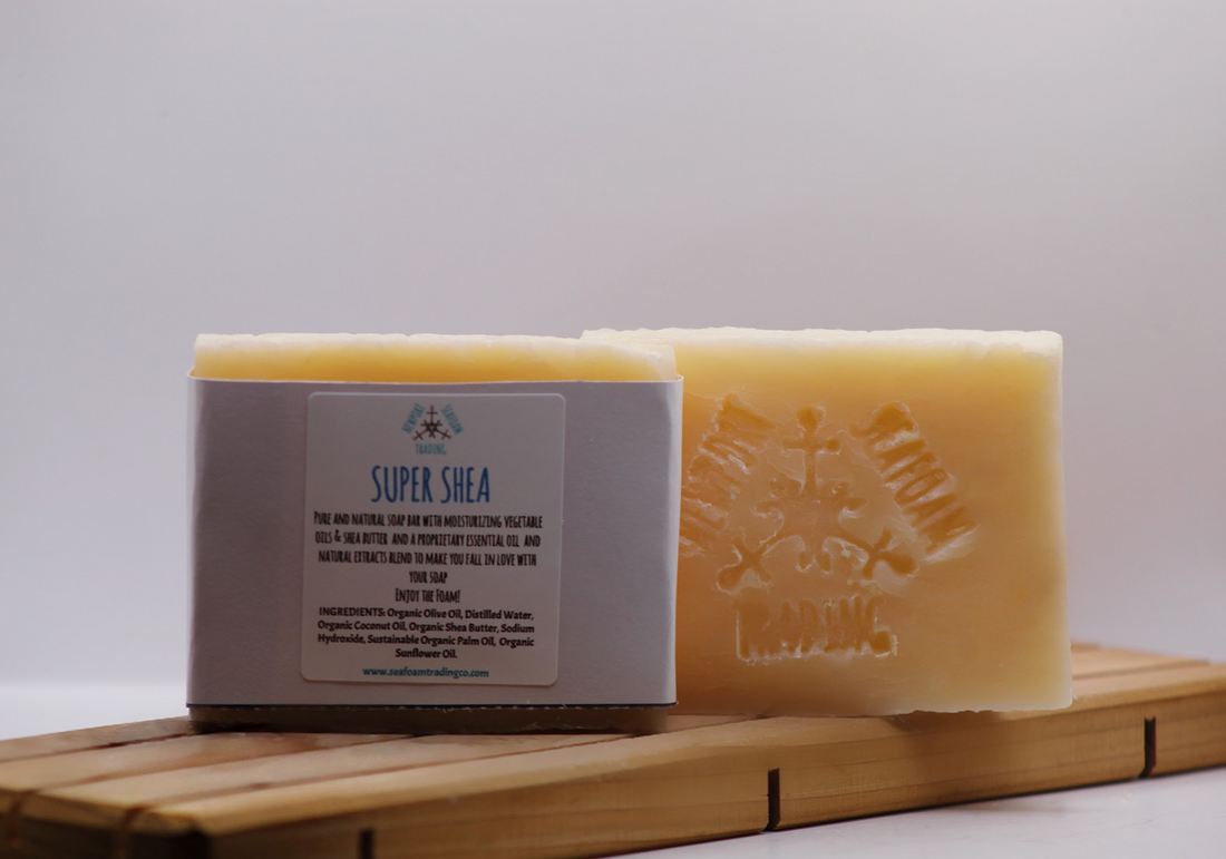 Super Shea Organic Handmade Soap Bar